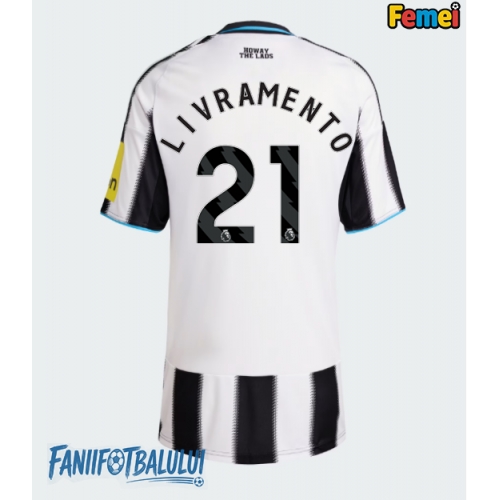 Newcastle United Tino Livramento #21 Tricou Fotbal Replică 2025-26 Femei Acasa Newcastle United Tino Livramento #21 Tricou Fotbal Replică 2025-26 Femei Acasa